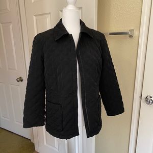 Black Quilted Jacket